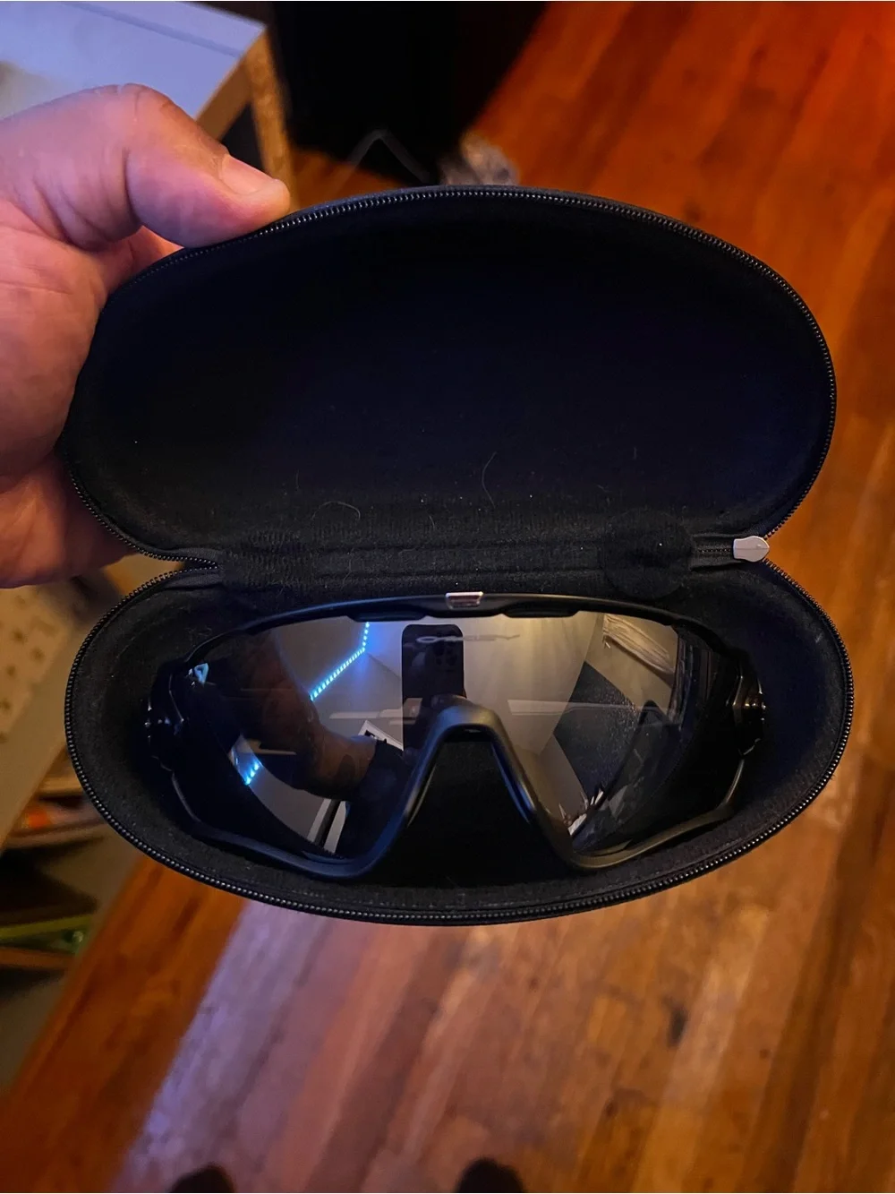 Oakley Matte Black Prizm Shield Sunglasses
